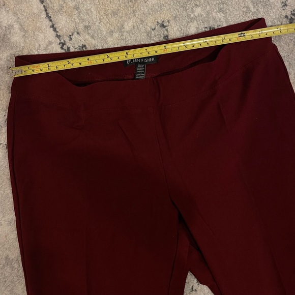 Eileen Fisher Washable Stretch Crepe Pant - Picture 5 of 7
